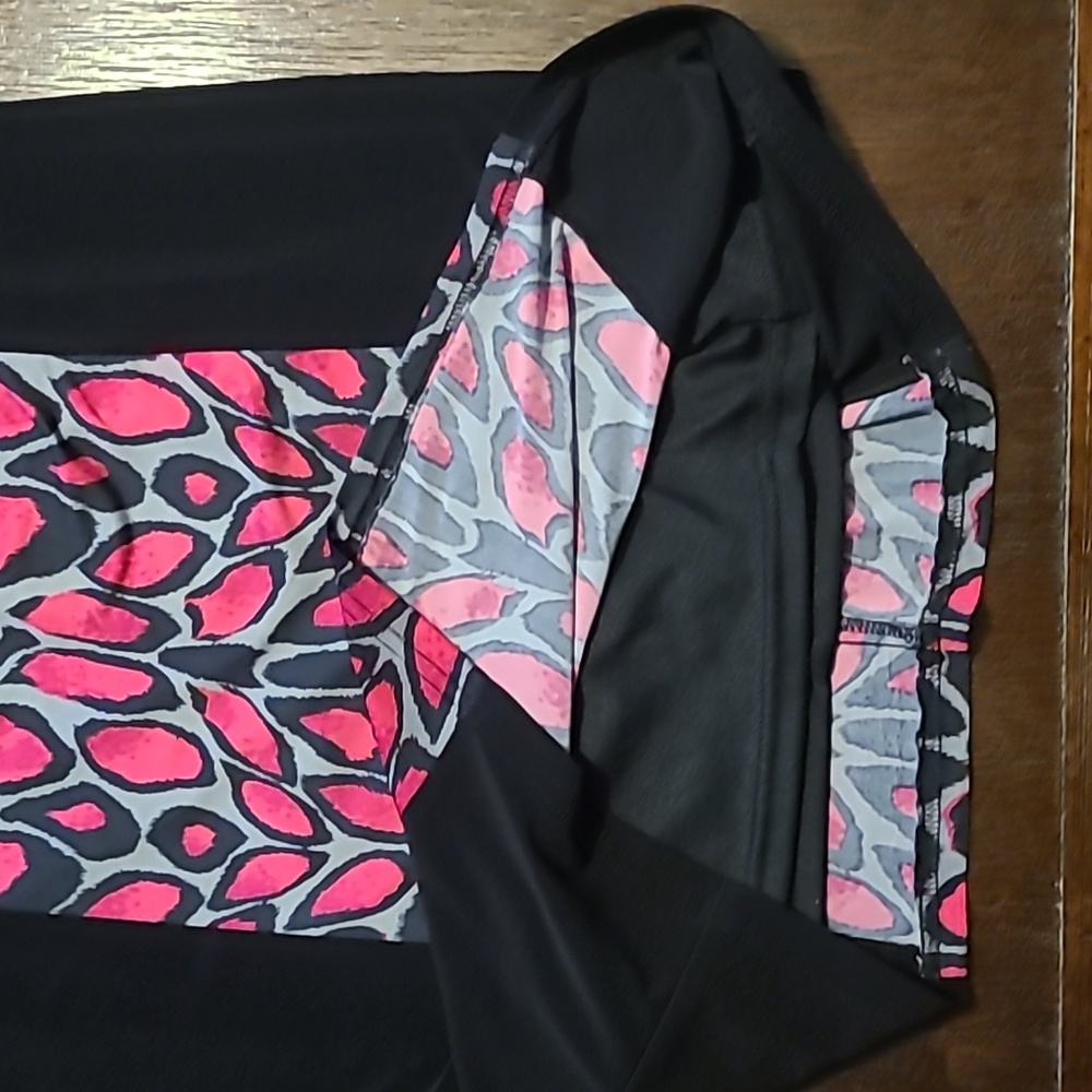Joseph Ribkoff Elegant Black and Pink Women's Dress - Size 10 - Picture 8 of 8